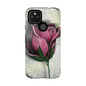 Rose Phone Case – Tough Cases, Floral Phone Cover, Gift for Her, Minimalist Design, Nature Lover's Accessory, Birthday Gift Idea