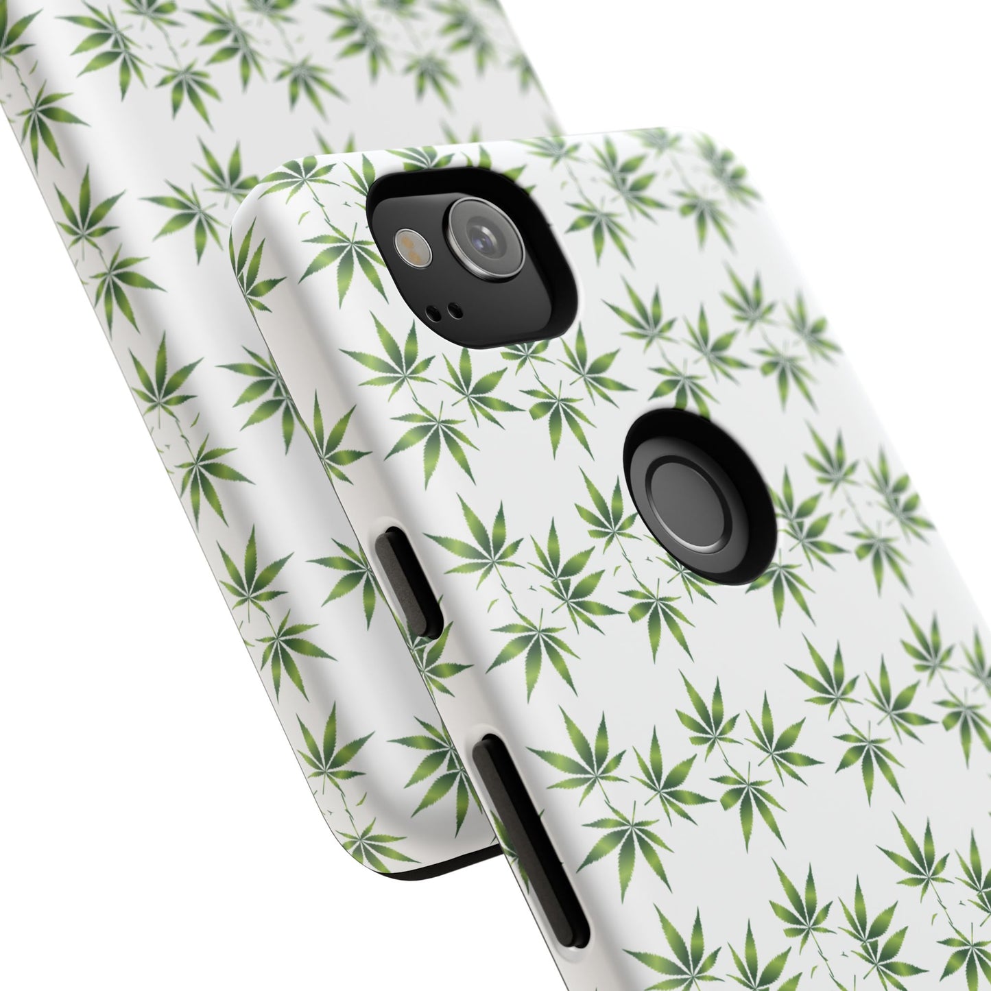 Stylish Phone Case with Cannabis Leaf Design, Durable Phone Cover, Gift for Stoner Friends, Unique Phone Accessory, Nature-Inspired Design