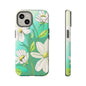 Floral Phone Case, Tough Cases, Flower Design, Nature Inspired, Eco-Friendly Cover, Unique Gift for Her, Spring Accessories