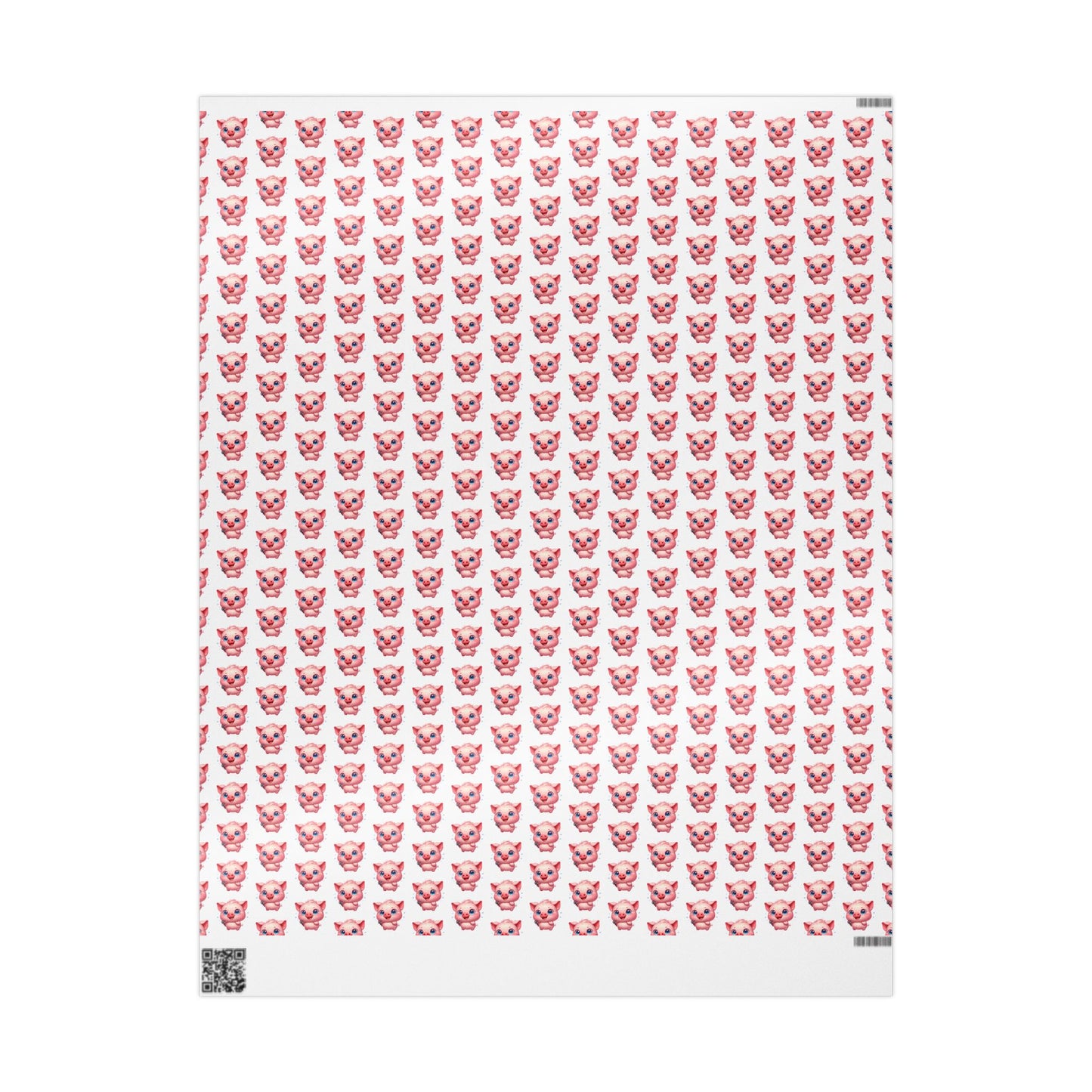 Cute Piggy Wrapping Paper, Gift Wrap for Birthdays, Baby Showers, Holidays, Kids Parties, Festive Occasions