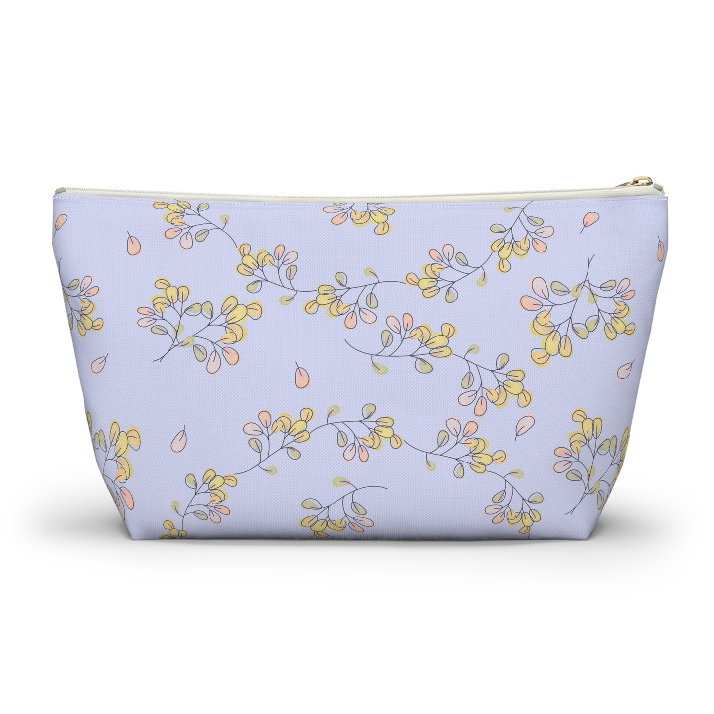 Floral Accessory Pouch, Travel Makeup Bag, Stylish Cosmetic Case, Gift for Her, Spring Floral Organizer, Cute Pencil Case
