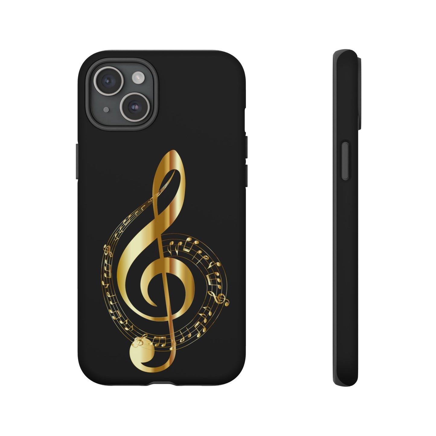 Tough Cases black gold musical Note