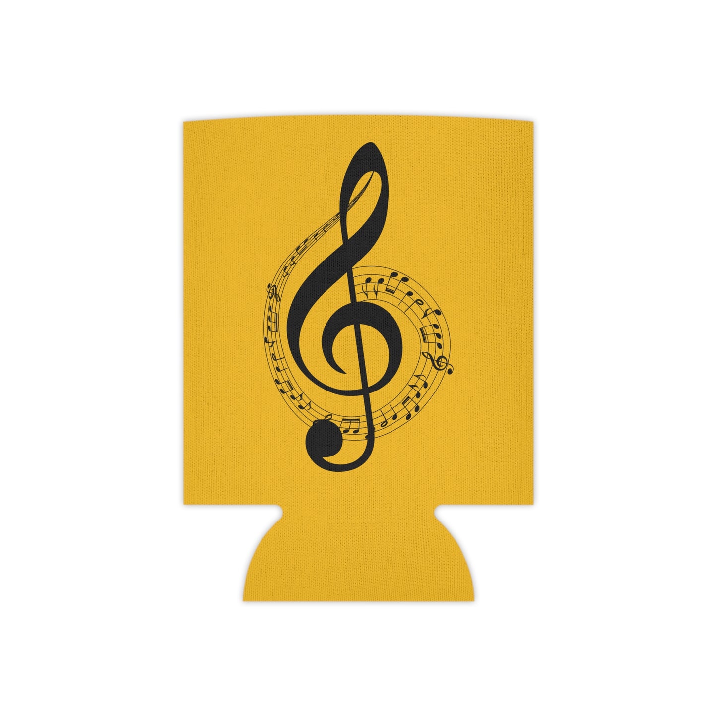 Musical Notes Can Cooler, Summer Fun Drink Holder, Perfect for Parties, Gifts for Musicians, Music Lover's Accessory