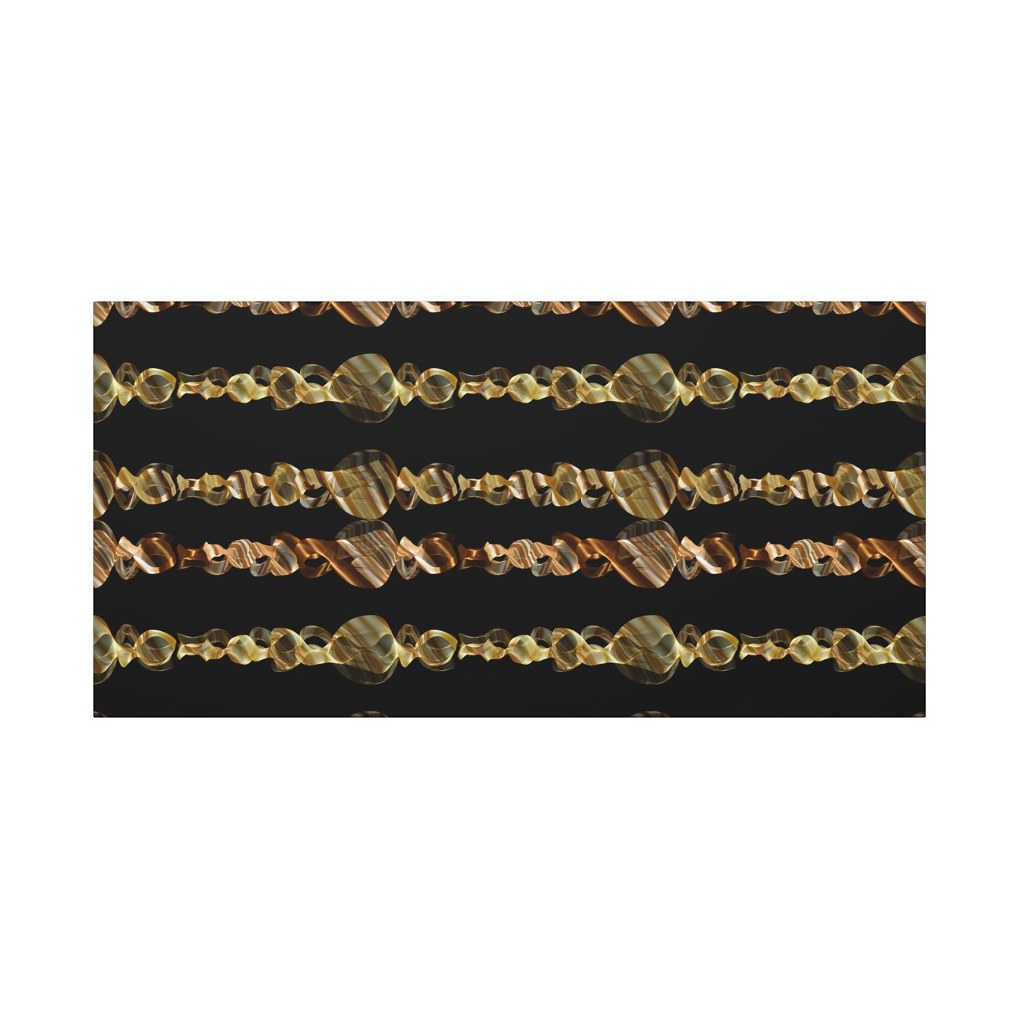Artistic Canvas Gold and Black