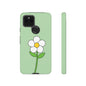 Floral Phone Case - Tough Cases for Nature Lovers, Cute Green Flower Design, iPhone Cover, Gift for Her, Spring Accessories