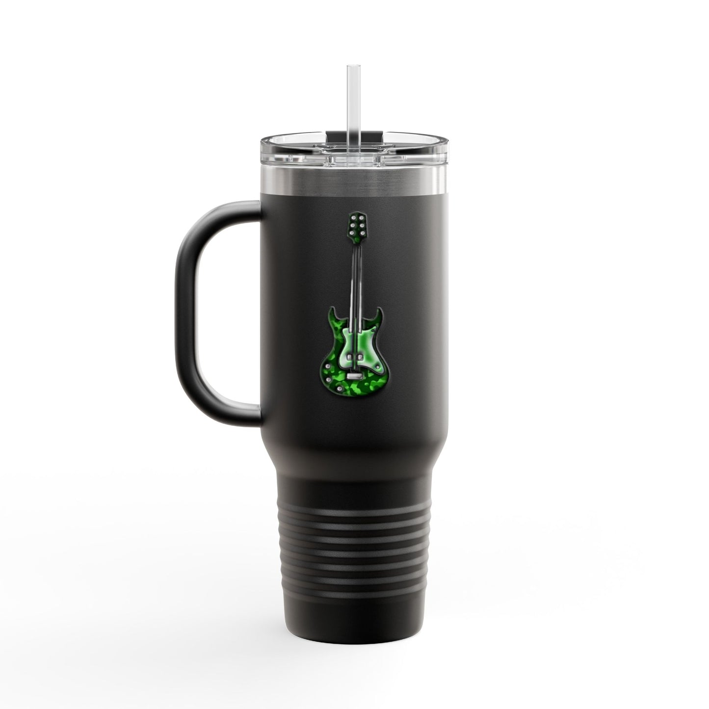 Rockin' Insulated Travel Mug, 40oz - Perfect for Concerts, Road Trips, Gifts for Musicians, Guitar Lovers, Eco-Friendly Coffee Cups