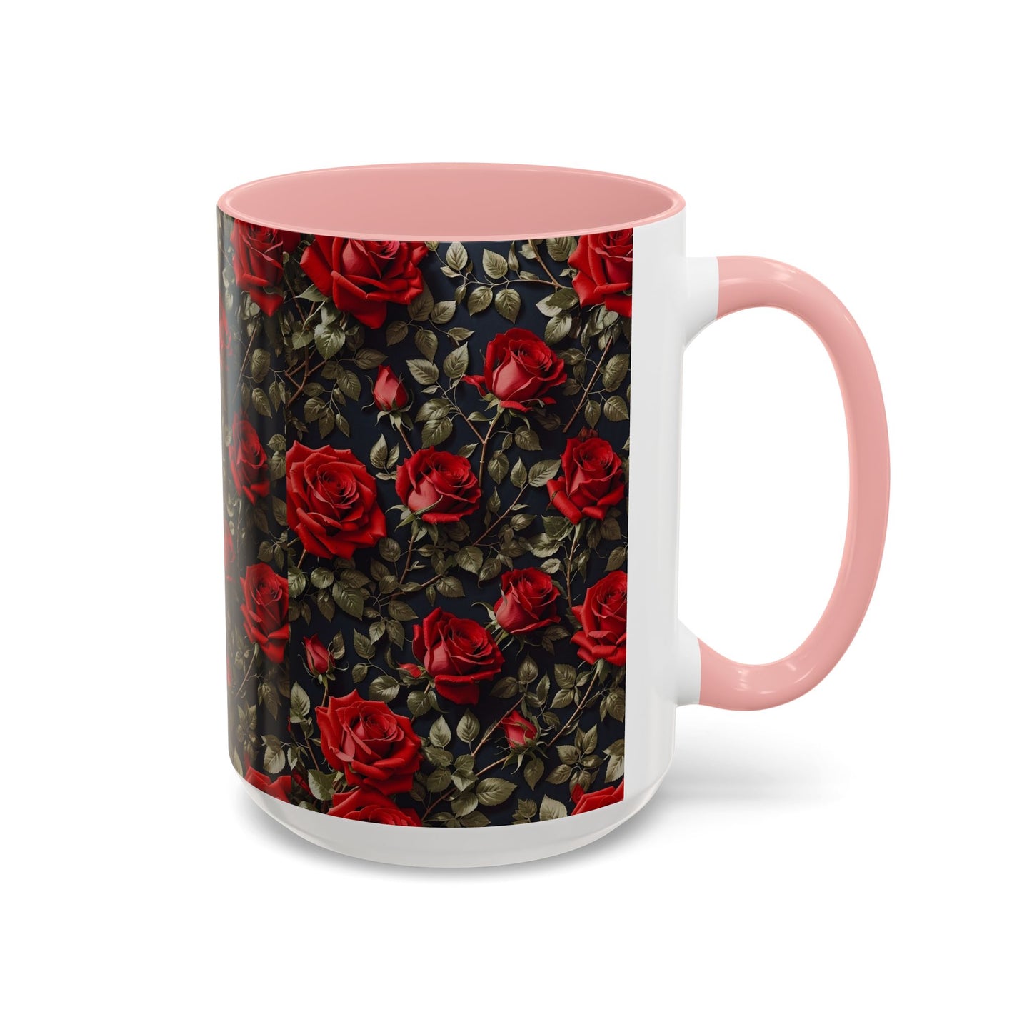 Elegant Floral Accent Coffee Mug - Perfect for Garden Lovers, Home Decor, Gift for Her, Tea Lovers, Mother's Day