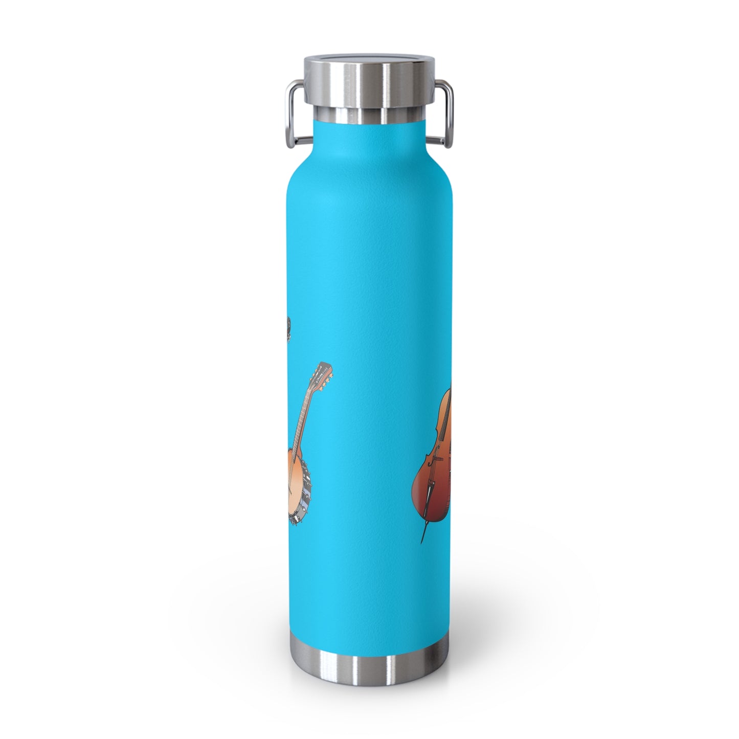 Musical Instruments Water Bottle | Copper Vacuum Insulated Bottle | Gift for Musicians, Music Lovers, Durable Travel Mug, Concert [...]