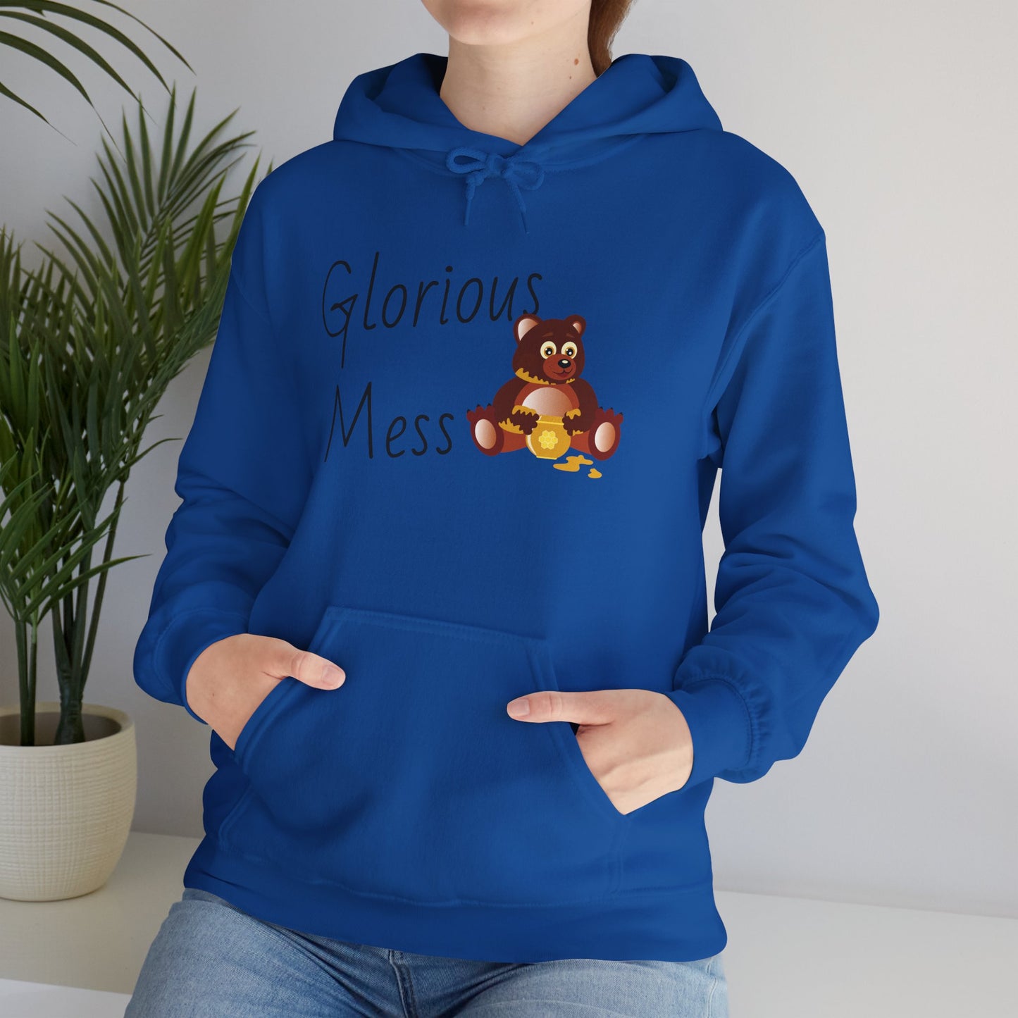 Glorious Mess Hoodie | Cute Bear Sweatshirt | Cozy Unisex Pullover for All Seasons | Perfect Gift for Friends & Birthdays | Funny [...]
