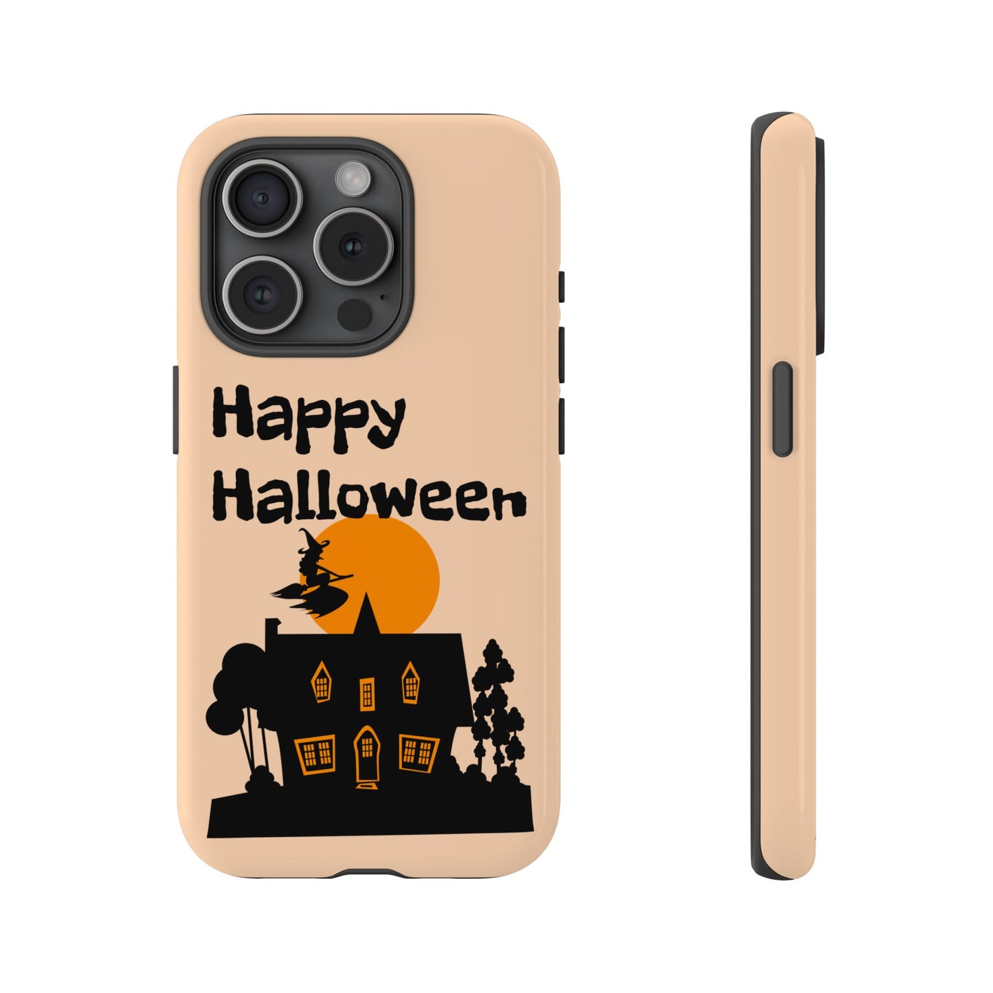 Halloween Phone Case, Spooky Mobile Cover, Tough Case for Phone, Witch Design, Fall Decor, Unique Gift for Halloween