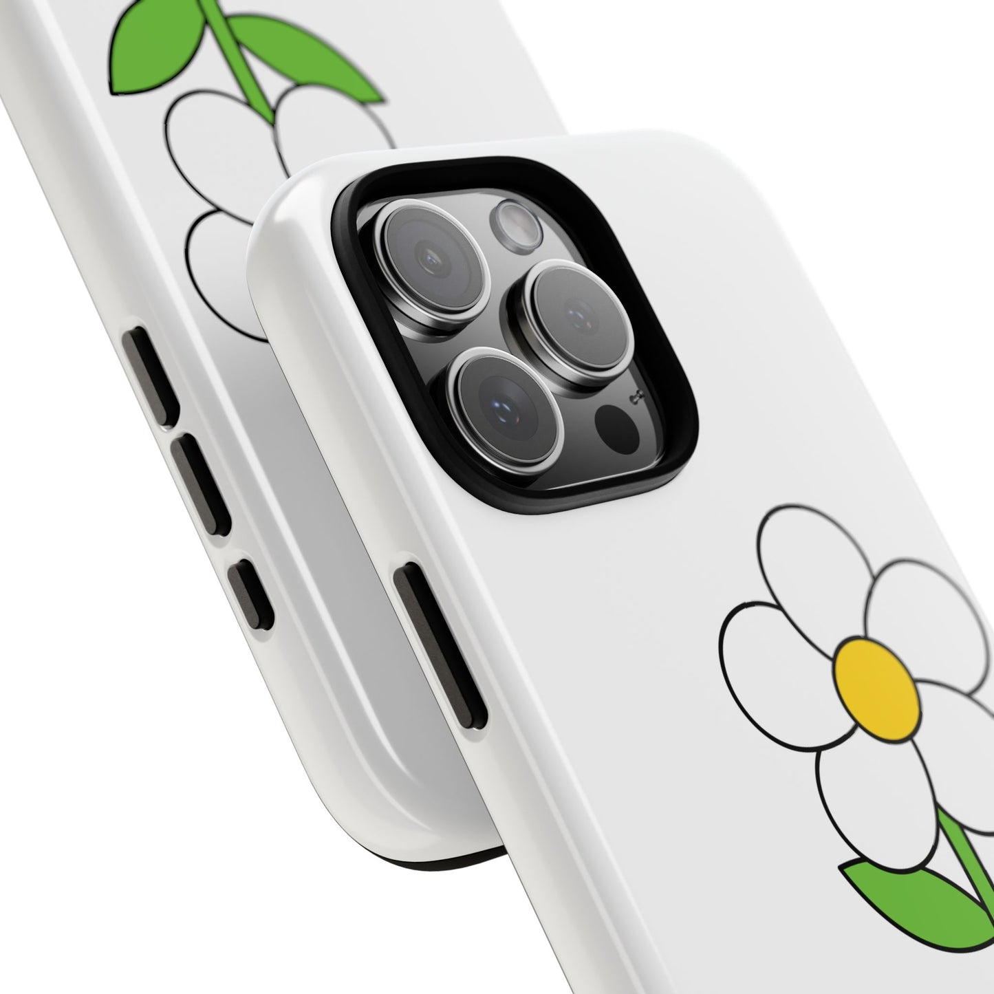 Floral Phone Case, Tough Cases with Flower Design, Cute Phone Accessory, Gifts for Her, Spring Decor, Unique Phone Cases