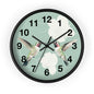 Hummingbird Floral Wall Clock | Mint Bird Clock
