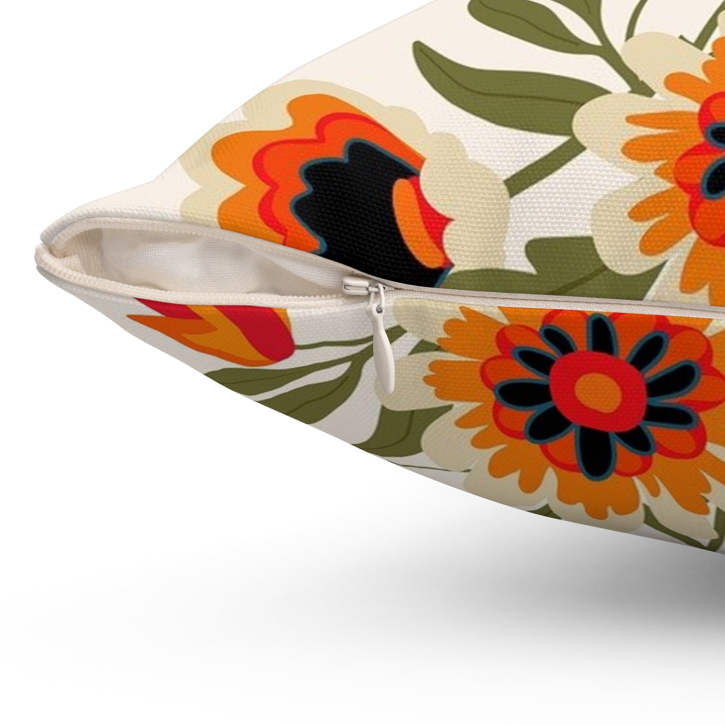 Spun Polyester Square Pillow