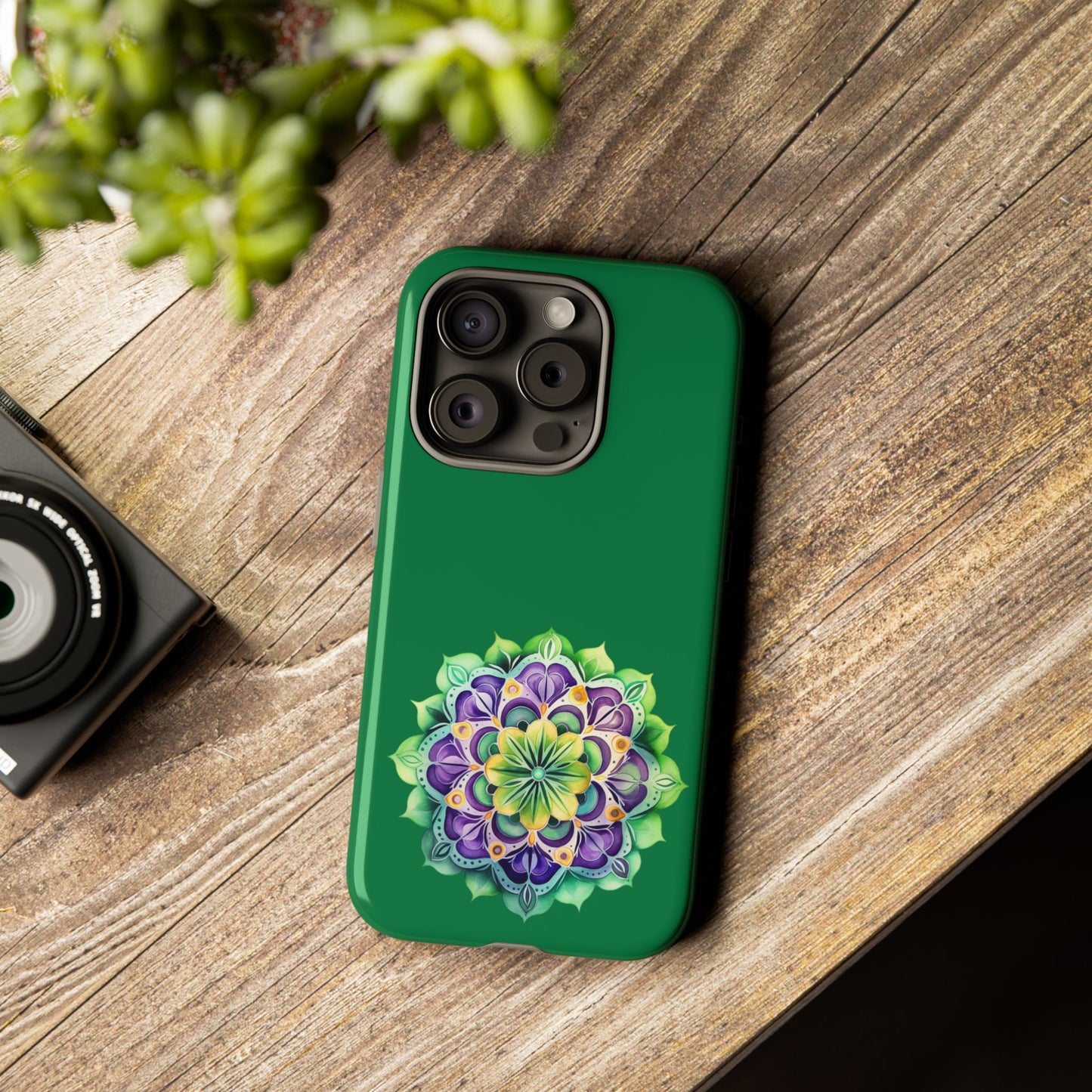 Colorful Mandala Phone Case, Tough Cases for Creatives, Unique Phone Accessories, Perfect Gift for Art Lovers, Eco-Friendly Design, [...]