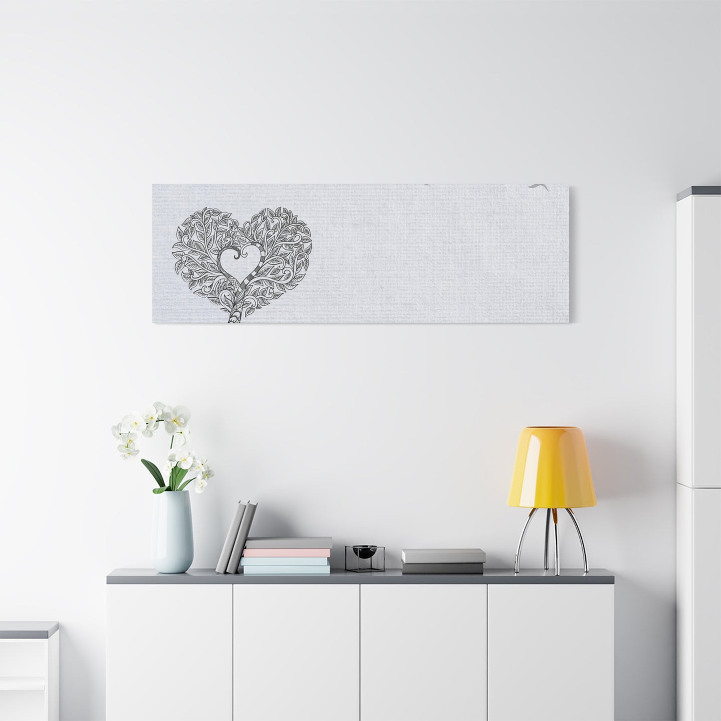 Matte Canvas, Stretched, 1.25" - Heart Tree