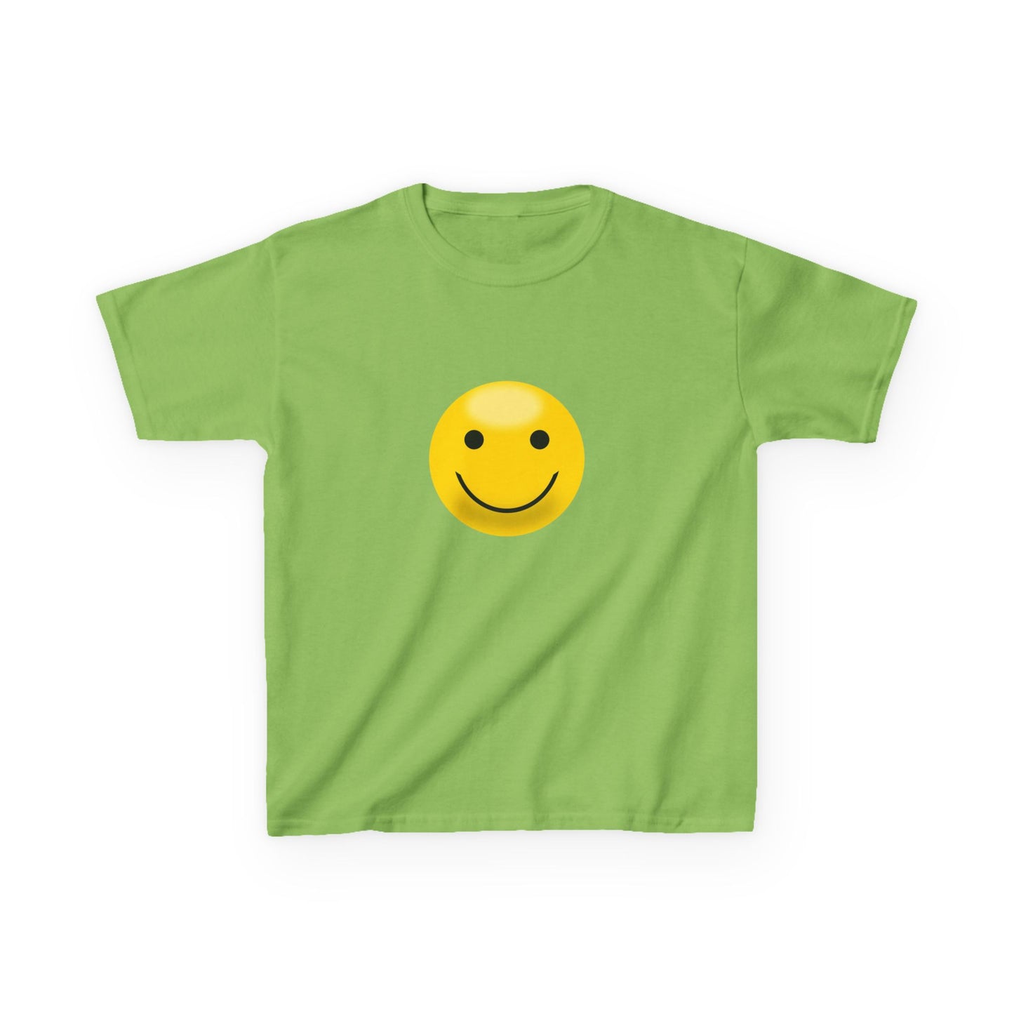Smiley Face Kids Tee, Funny Kids Shirt, Cute Summer Tee, Gift for Kids, Playful Children