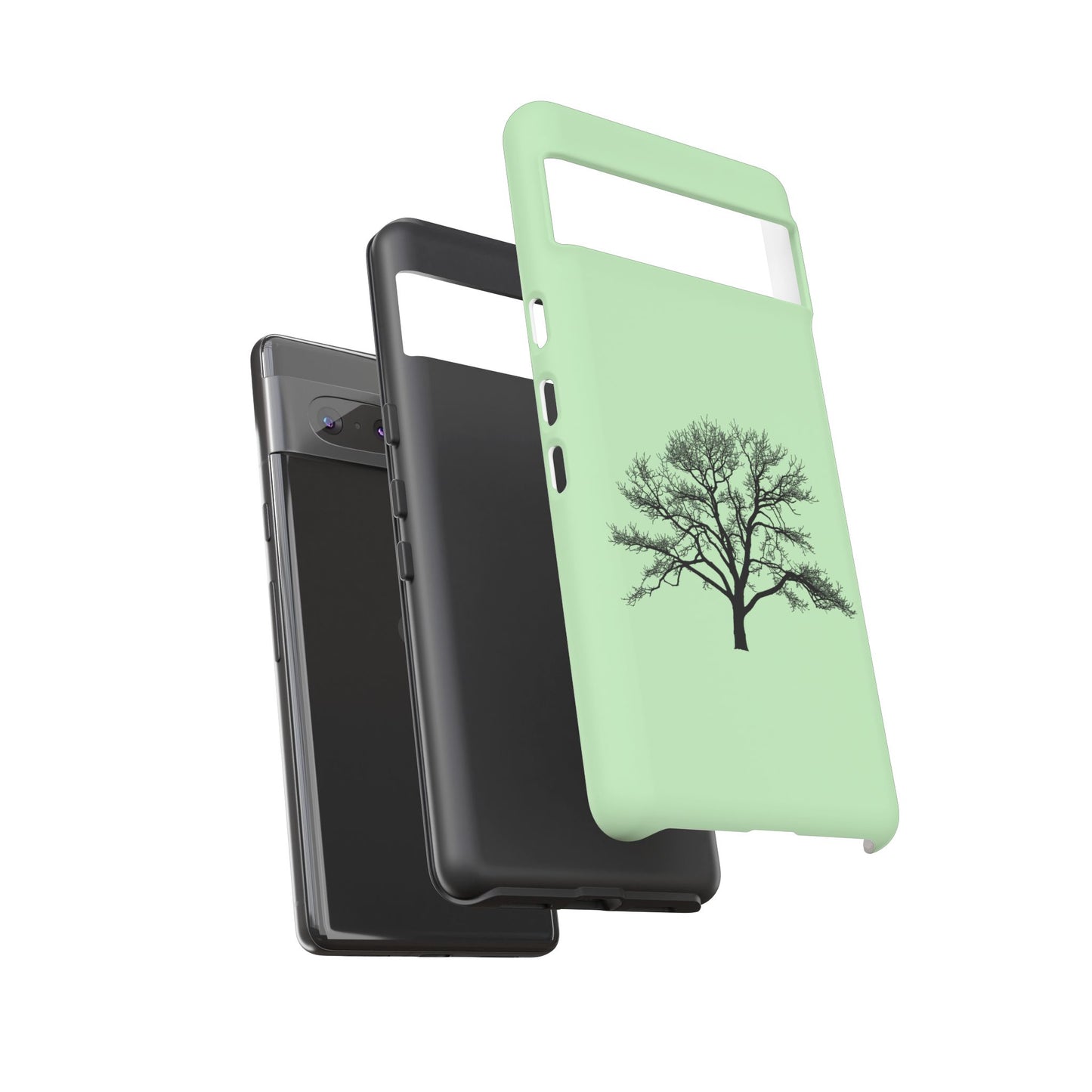 Minimalist Tree Phone Case, Nature-Inspired Phone Cover, Eco-Friendly Cell Phone Accessory, Perfect Gift for Nature Lovers