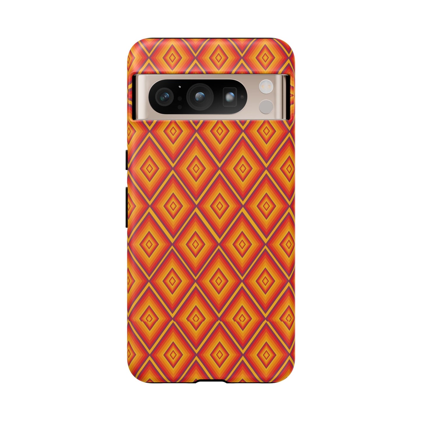 Geometric Phone Case, Tough Cases for Protection, Stylish Smartphone Cover, Vibrant Patterned Phone Accessory, Unique Gift Idea, [...]