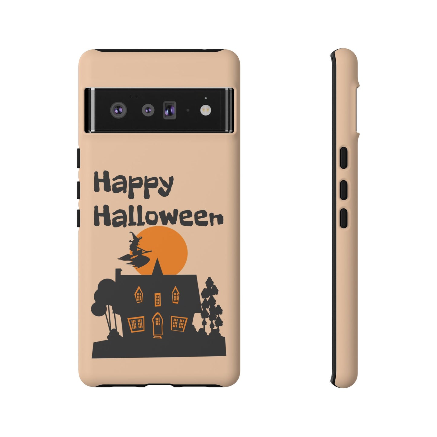 Halloween Phone Case, Spooky Mobile Cover, Tough Case for Phone, Witch Design, Fall Decor, Unique Gift for Halloween