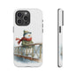 Snowman Phone Case – Winter Holiday Gift, Cute Snowman Design, Winter Accessories, Protective Phone Case, Unique Christmas Present