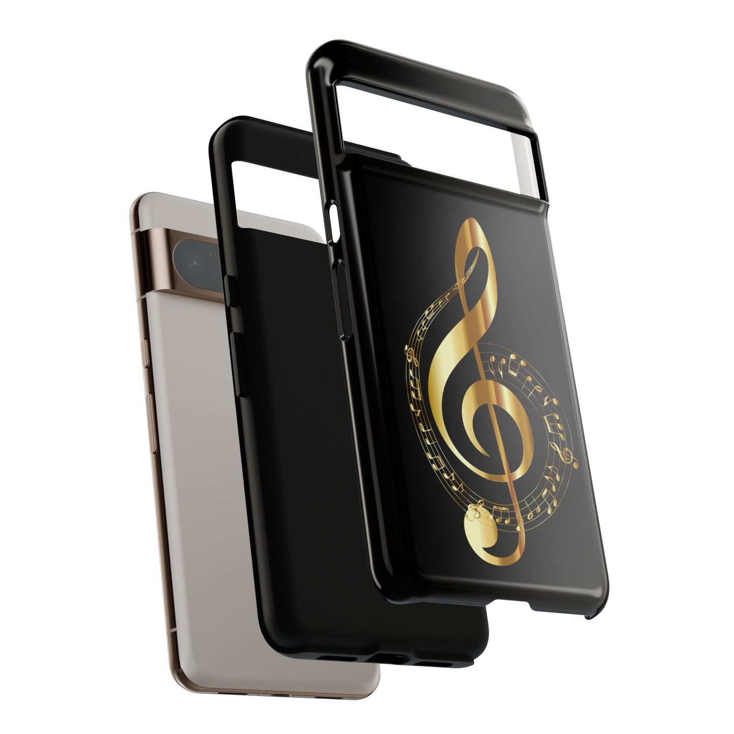 Tough Cases black gold musical Note
