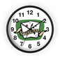 Vintage Playing Cards Wall Clock | Unlucky Tattoo Style Poker Design