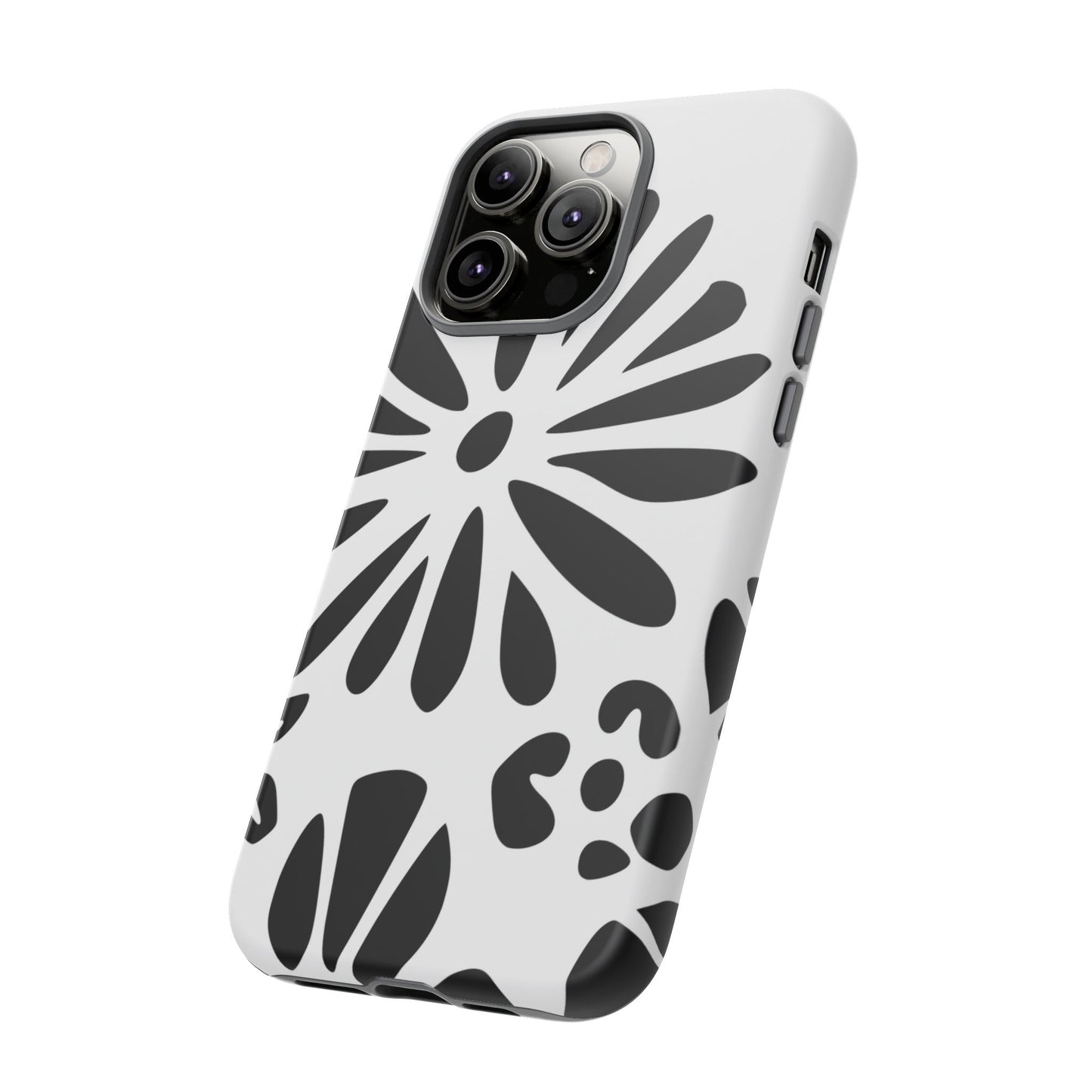 Stylish Phone Case with Floral Design, Tough Phone Cover for Her, Trendy Black and White Cell Phone Case, Unique Gift for Birthdays [...]