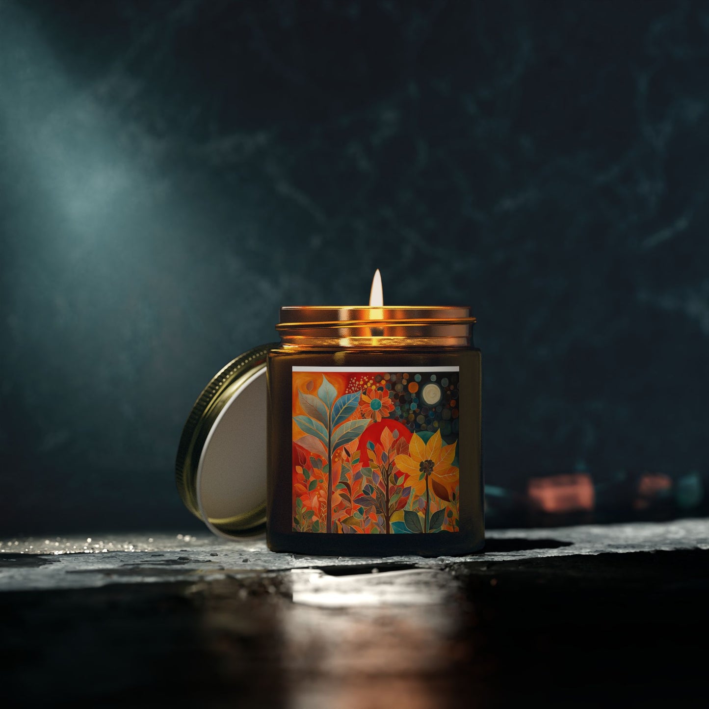 Scented Candles, Coconut Apricot Wax (4oz, 9oz)