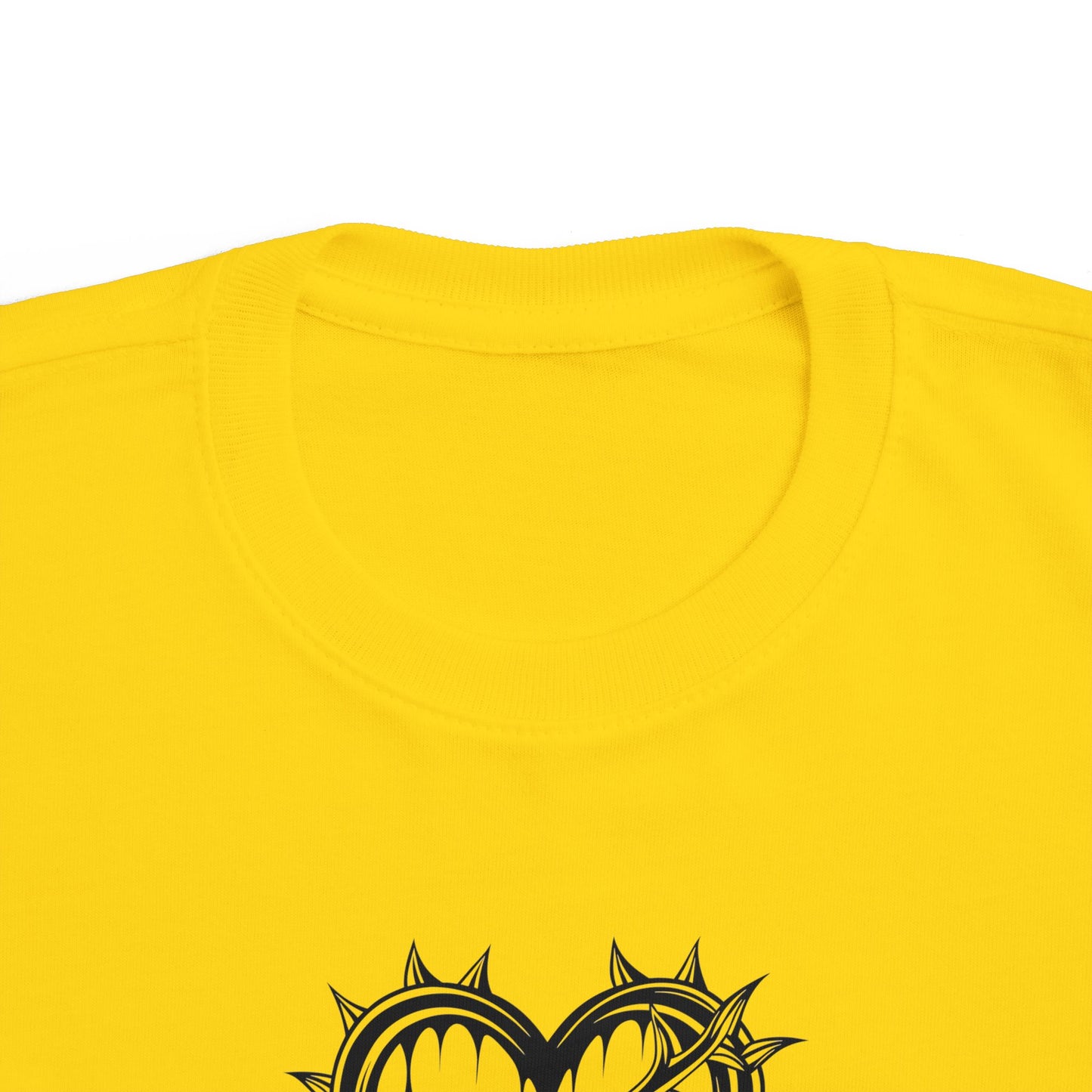 Toddler's Heart & Thorn Tee, Cute Kids T-Shirt, Children's Graphic Shirt, Gift for Toddlers, Cool Summer Outfit