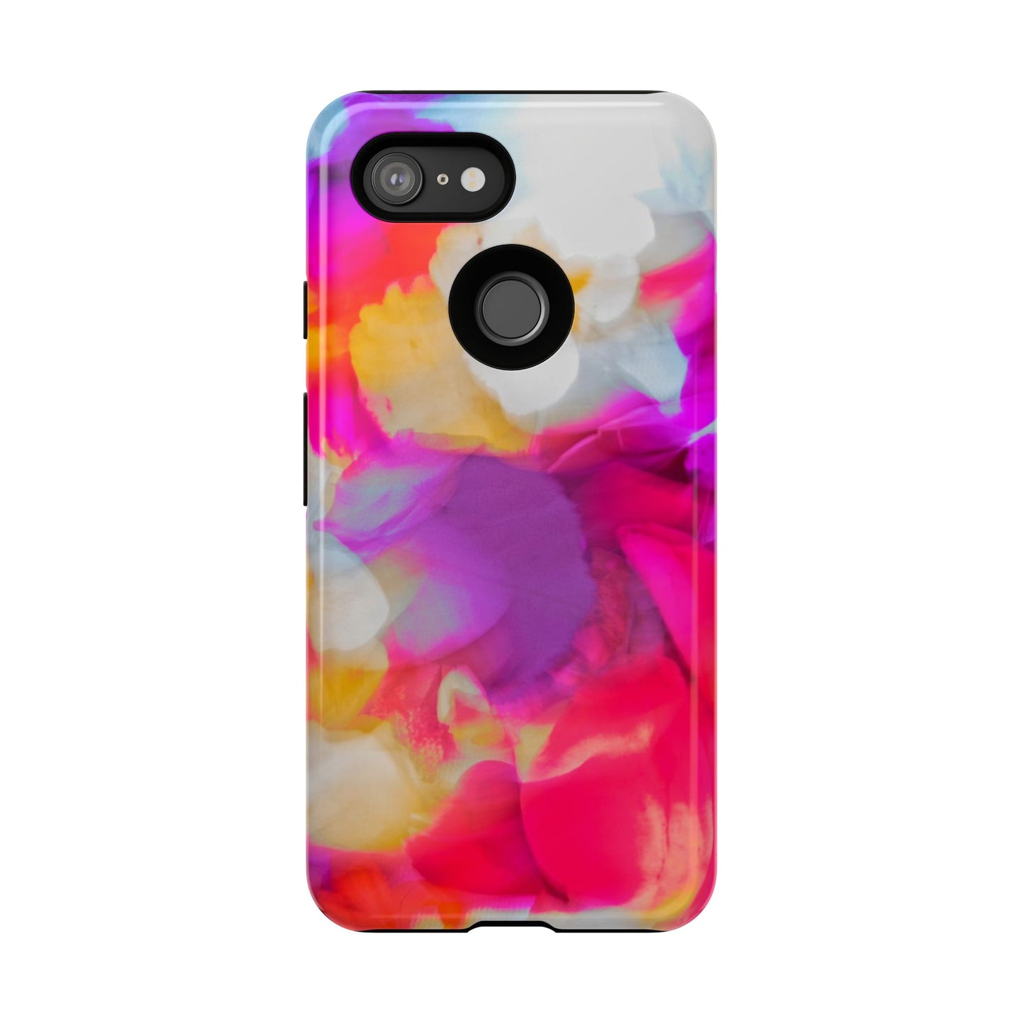 Floral Phone Case: Stylish Art for Your Device, Tough Cases, Gift for Her, Flower Print, Trendy Accessories, Phone Protection