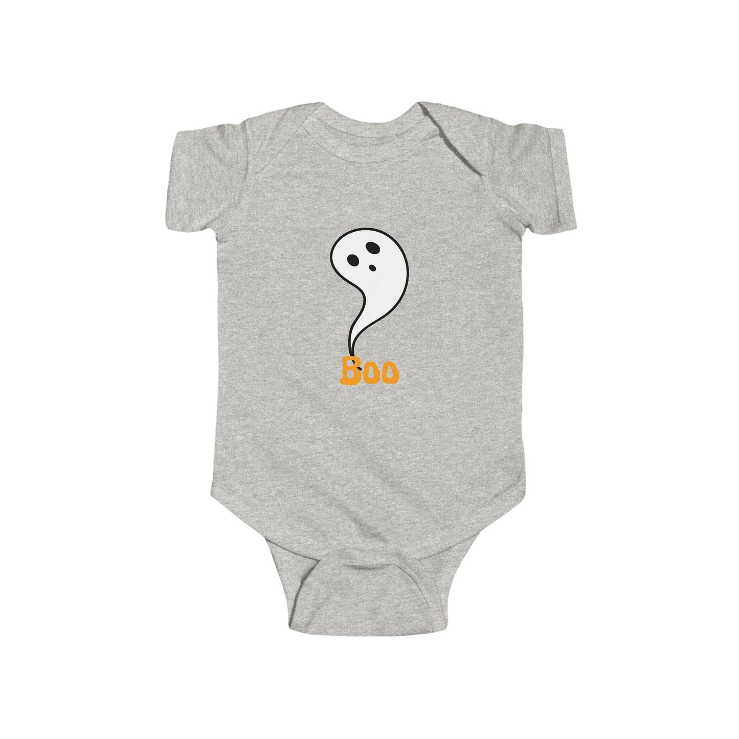 Boo Ghost Infant Bodysuit, Halloween Baby Outfit, Cute Ghost Onesie, Infant Costume, Toddler Halloween Apparel