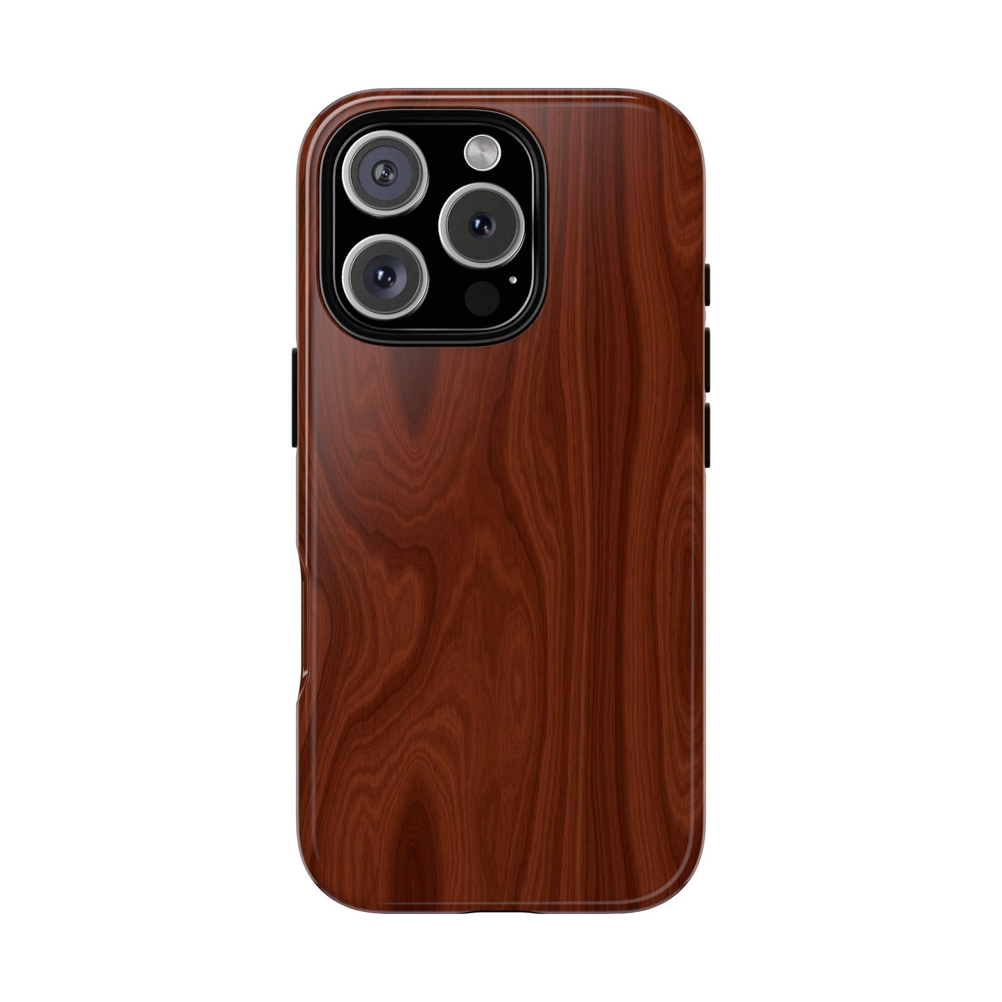 Wood Grain Phone Case, Stylish Tough Cases, Nature-Inspired Protective Cover, Unique Gifts for Him and Her, Eco-Friendly Tech Accessory