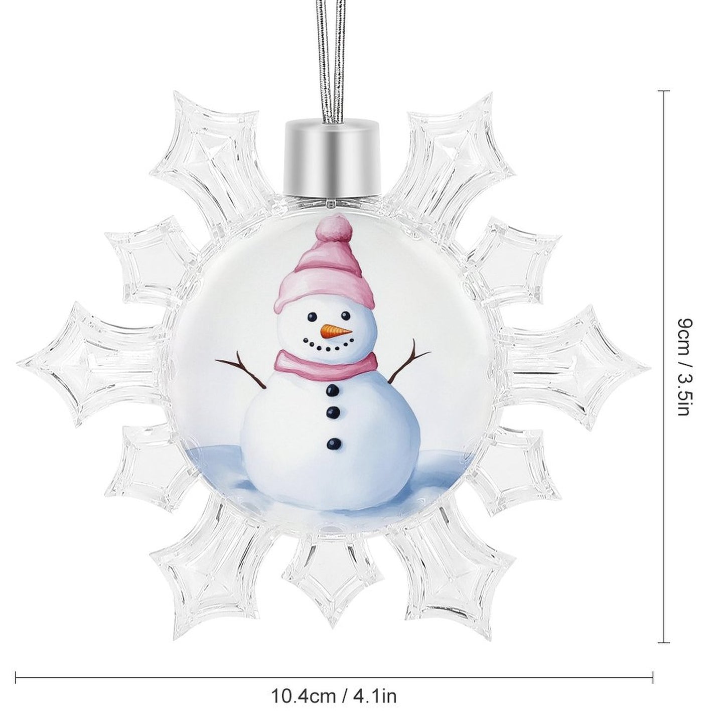 Christmas Snowflake Pendant