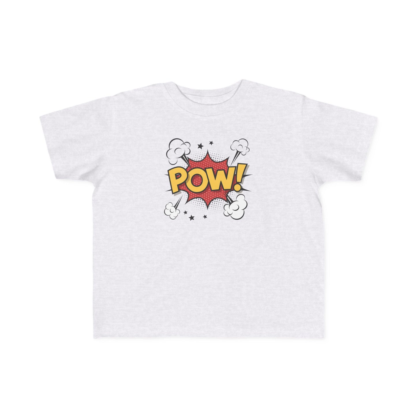 Superhero Toddler Tee, Cute Kids Shirt, POW Graphic T-Shirt, Fun Children's Wear, Birthday Gift, Playtime Outfit