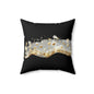 Musical Notes Decorative Pillow Perfect for Music Lovers, Home Decor, Throw Cushion