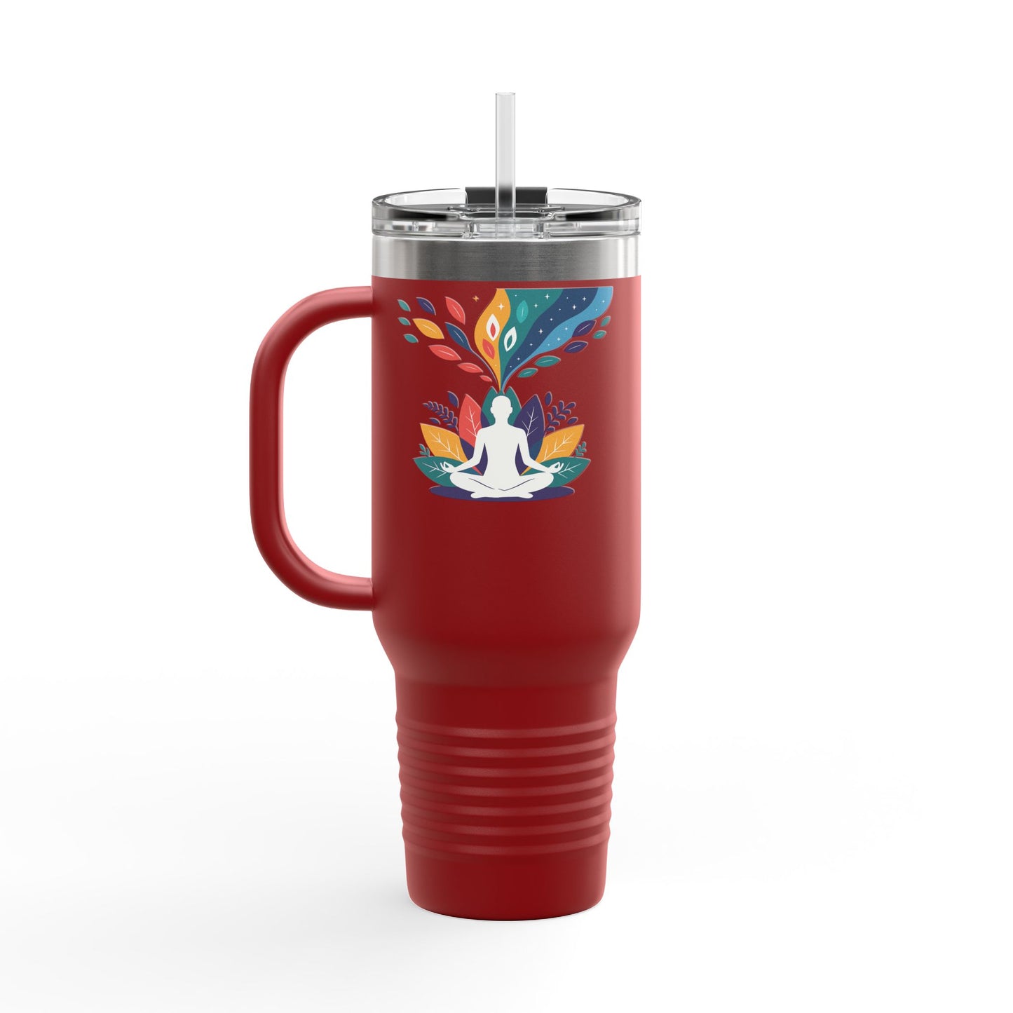 Colorful Yoga Themed Insulated Travel Mug | 40oz | Perfect Gift for Yoga Lovers, Coffee on the Go, Outdoor Adventures, Unique Travel [...]