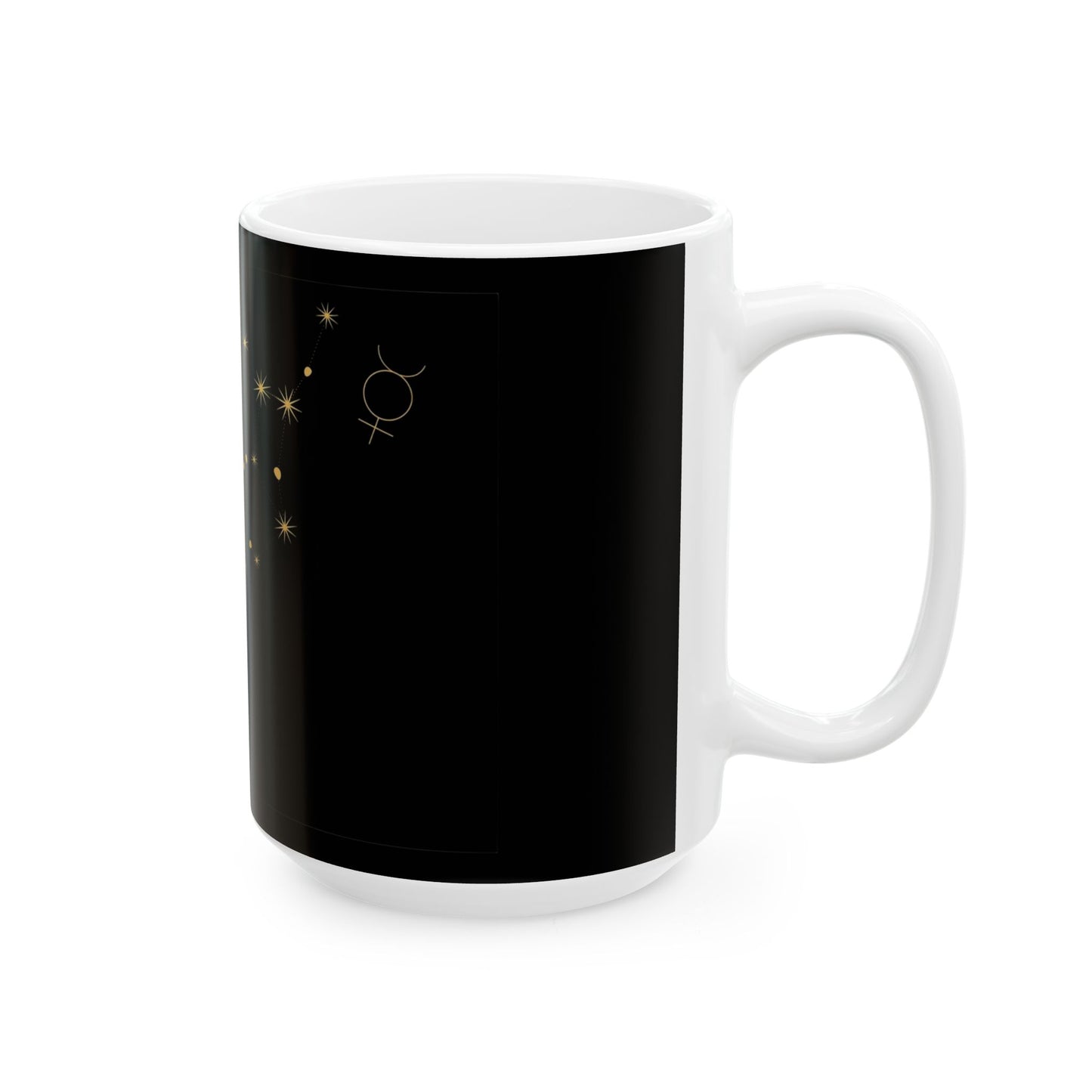 Virgo Constellation Ceramic Mug — Zodiac Astrology Coffee Cup (11oz/15oz)