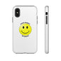 Happy Face Phone Case, Tough Cases, Don’t Worry, Be Happy, Cute Gift for Friends, Positive Vibes, Fun Mobile Accessories
