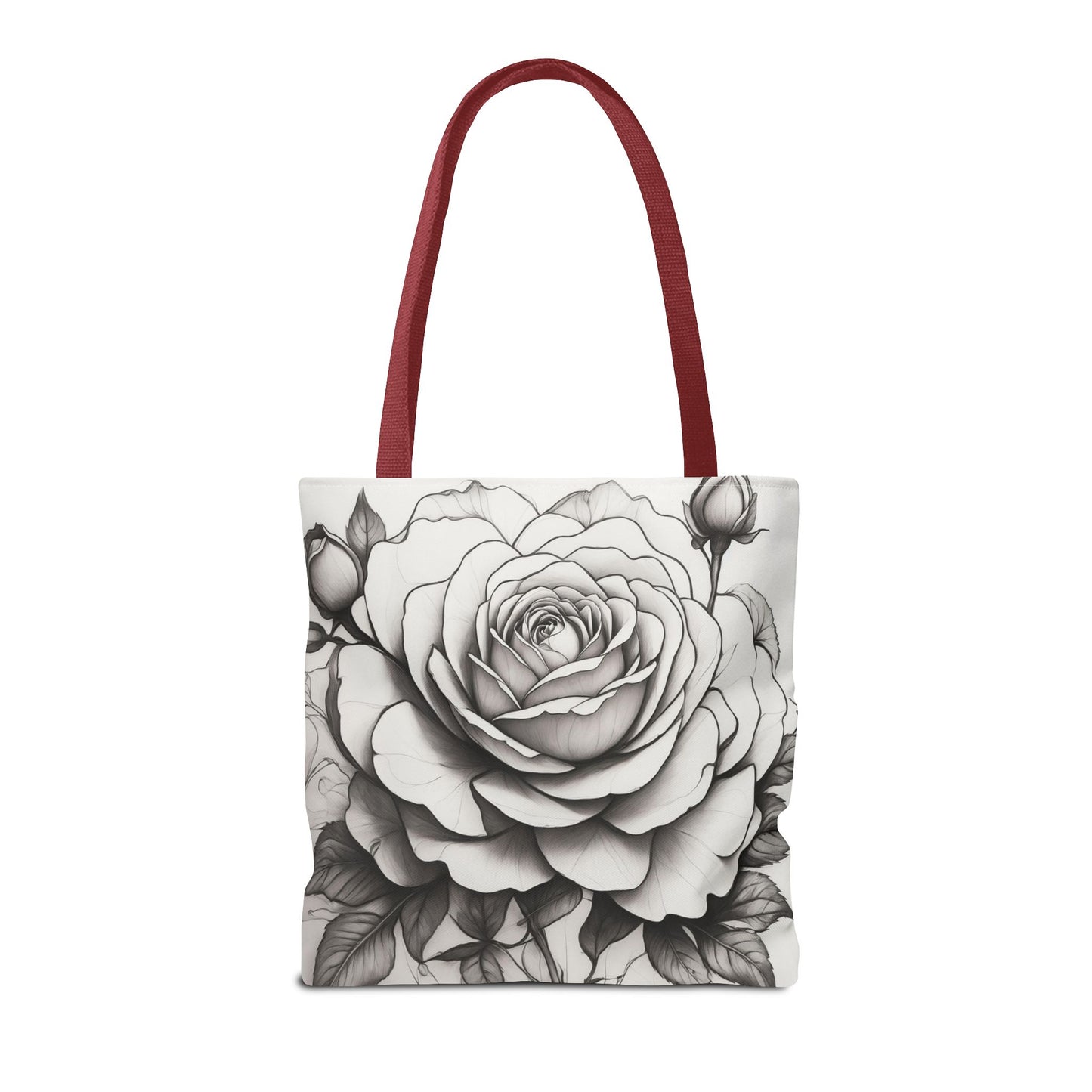 Elegant Floral Tote Bag, Garden Lover Gift, Shopping Bag, Art Print Tote, Mother's Day Gift, Eco-Friendly Canvas Bag