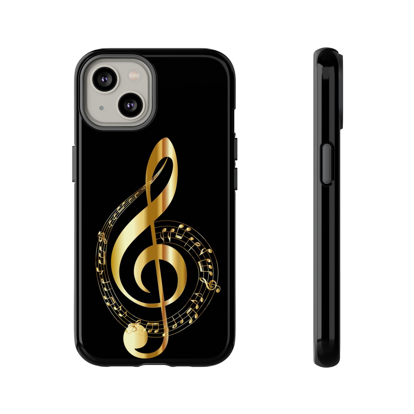 Tough Cases black gold musical Note