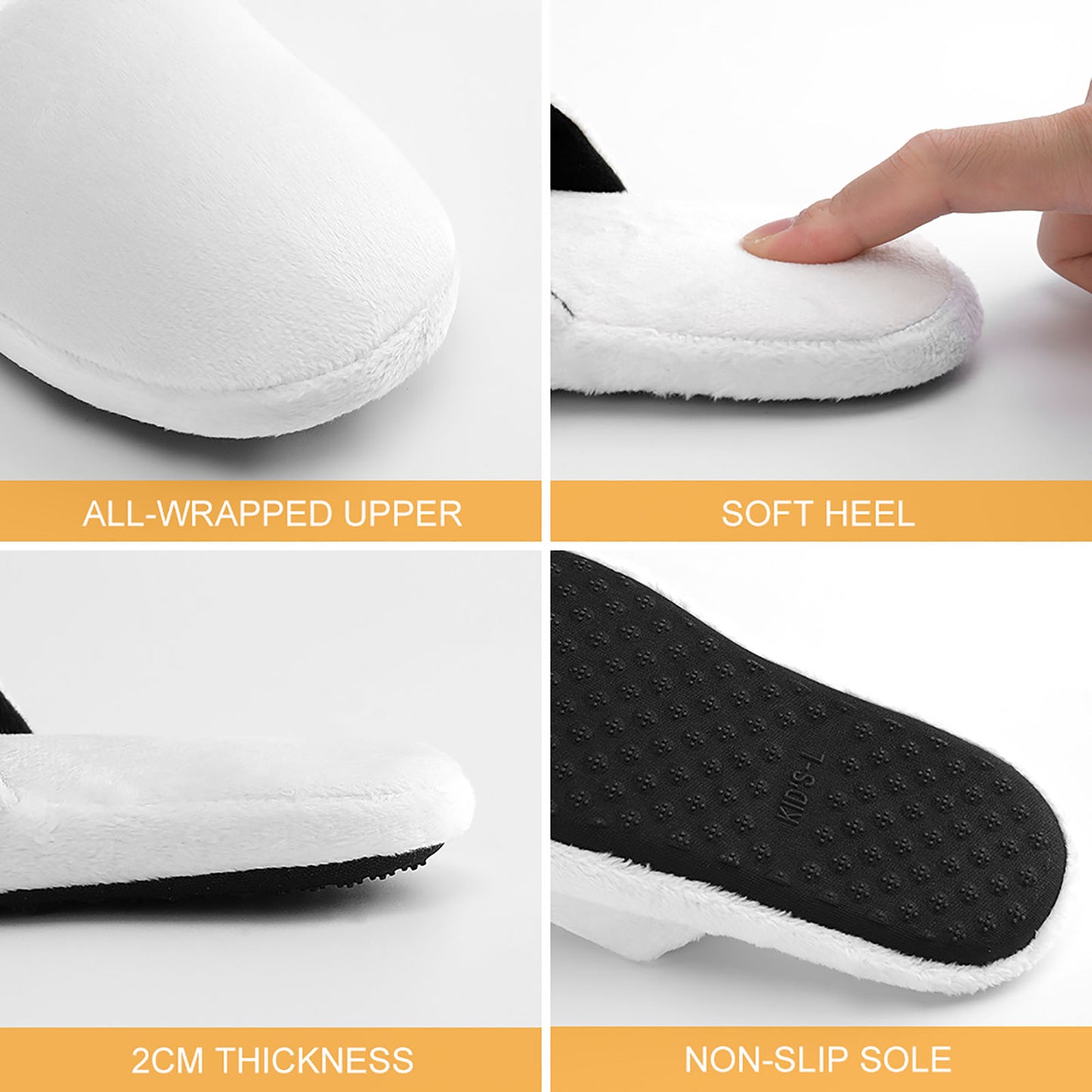 Flannel Children's Cotton Slippers