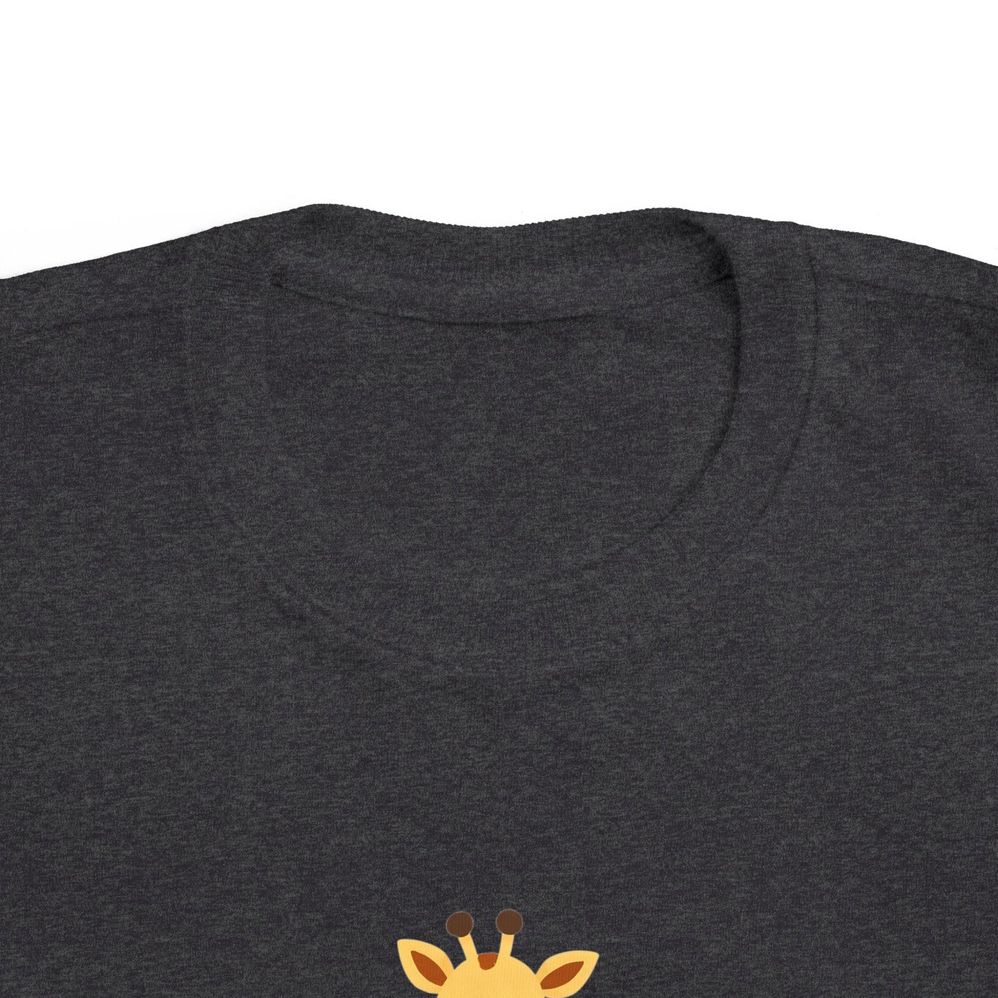 Cute Giraffe Toddler Tee, Perfect Gift for Kids, Birthday Item, Nursery Decor, Summer Outfit, Animal Lover's Shirt