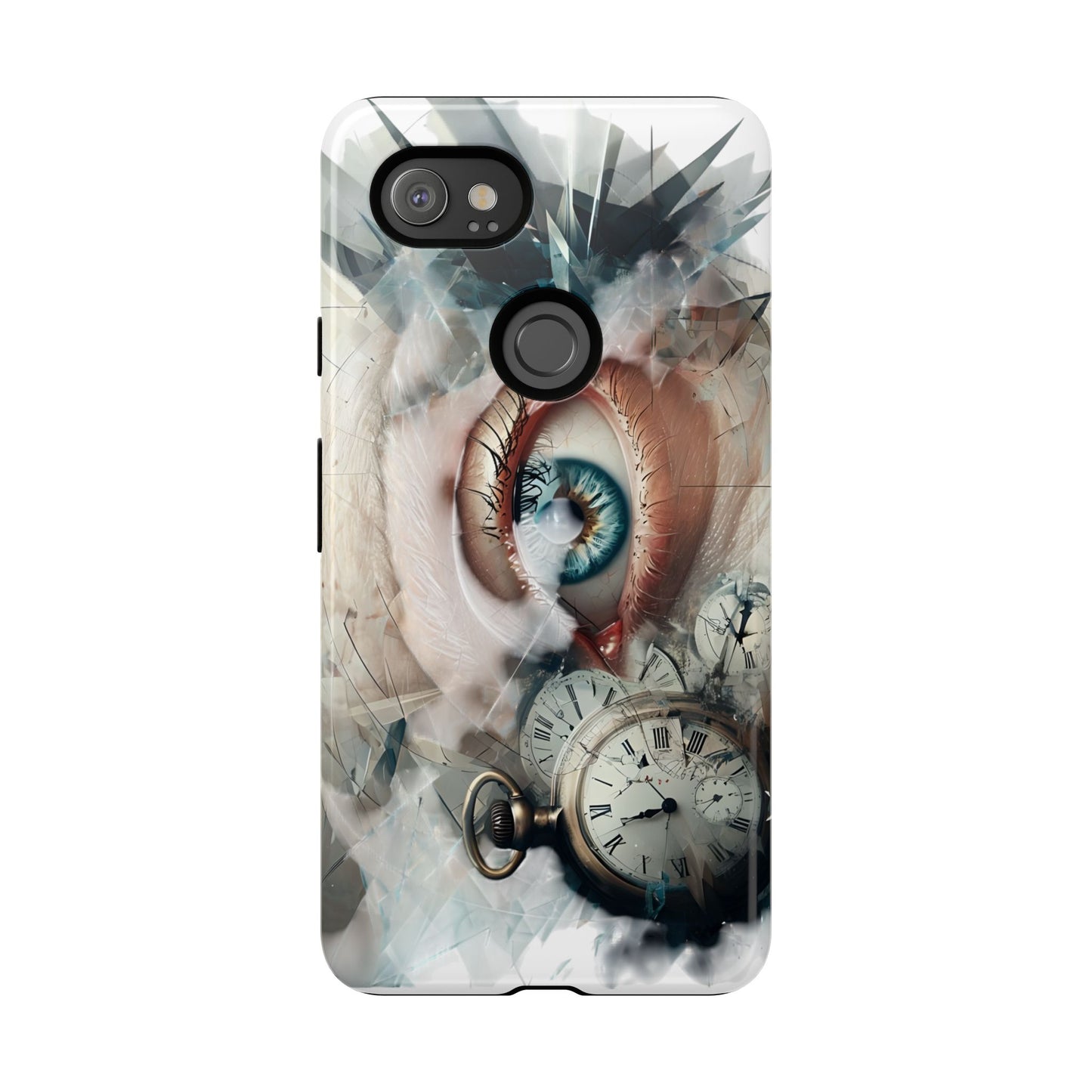 Artistic Eye Phone Case, Unique Smartphone Cover, Whimsical Gift for Art Lovers, Trendy Tech Accessory, Birthday Present, Holiday Gift