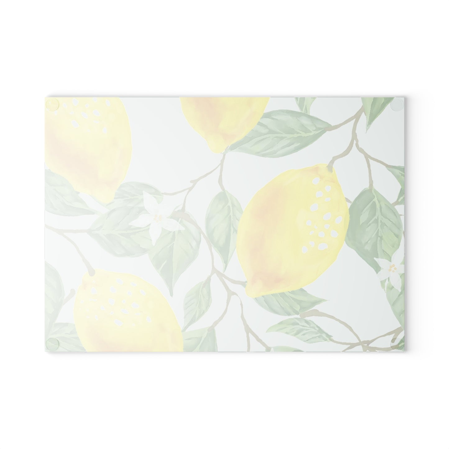 Elegant Floral Glass Cutting Board, Kitchen Decor, Unique Gift for Home, Farmhouse Style, Wedding Present, Cooking Accessories