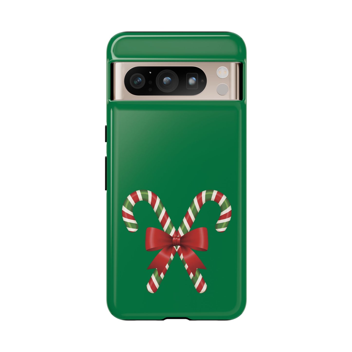 Candy Cane Phone Case: Holiday Spirit, Festive Gift, Cute Accessories, Christmas Decor, Seasonal Style