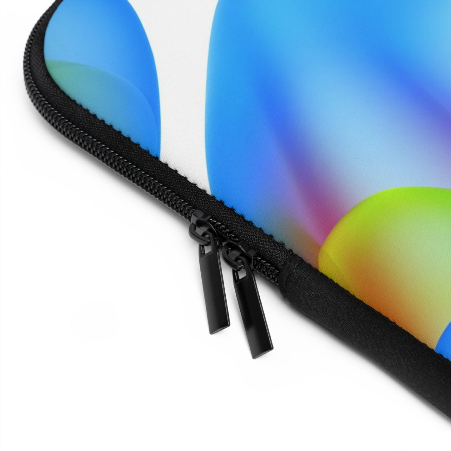 Colorful Abstract Laptop Sleeve, Artistic Tech Accessory, Waterproof Case, Gift for Students, Vibrant Computer Case