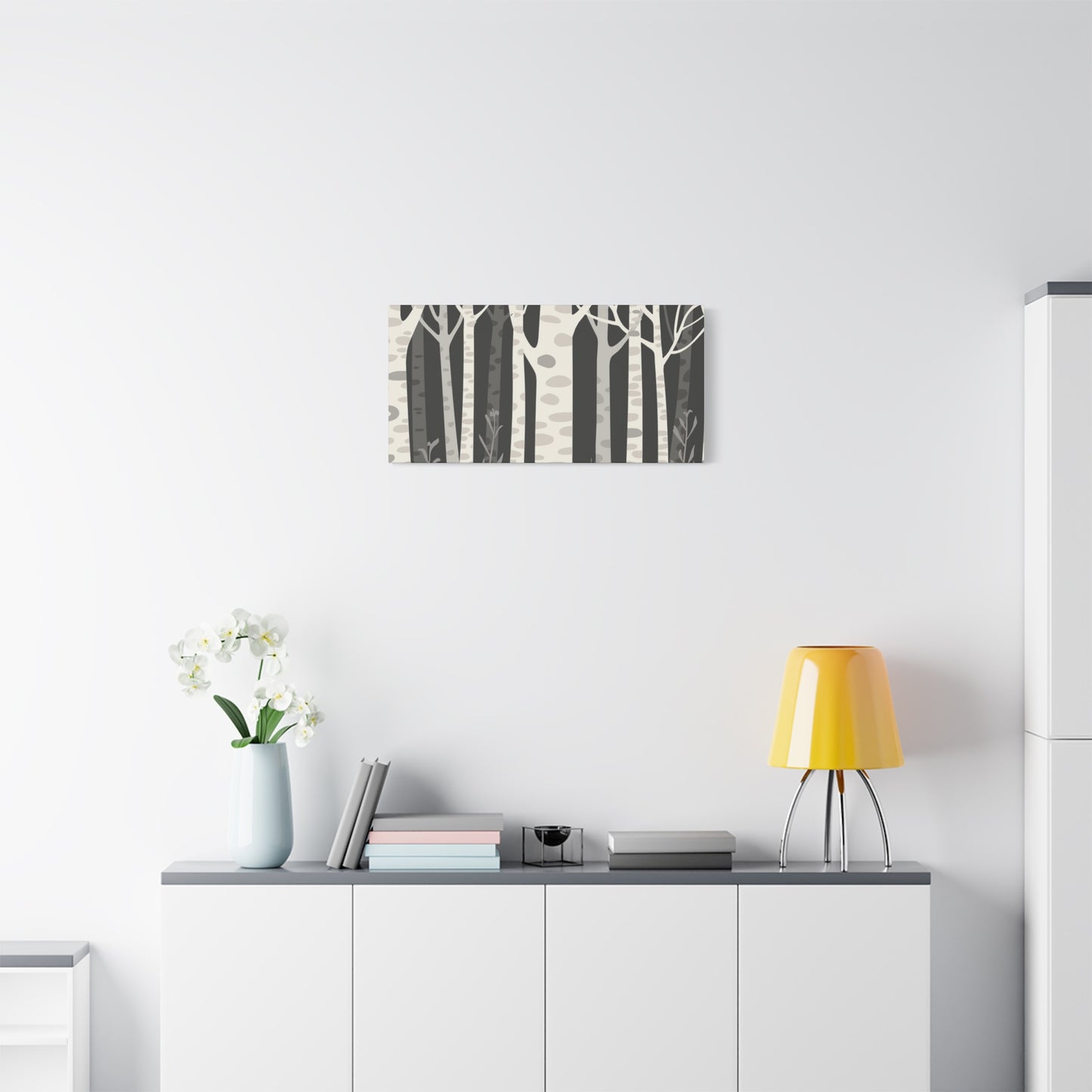 Matte Canvas, Stretched, 1.25" - Trees
