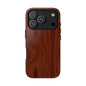 Wood Grain Phone Case, Stylish Tough Cases, Nature-Inspired Protective Cover, Unique Gifts for Him and Her, Eco-Friendly Tech Accessory