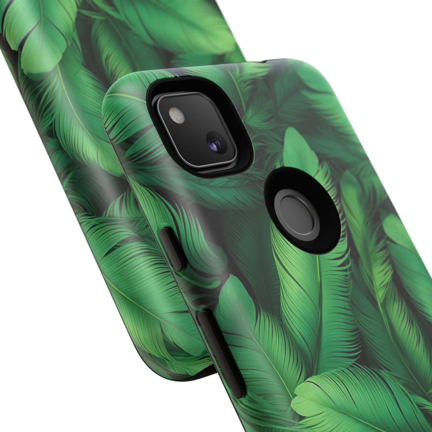 Tough Cases - Tropical Leaf Phone Case, Nature-inspired, Phone Accessory, Gift for Her, Jungle Theme, Eco-Friendly