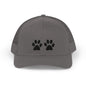 Paw Print Snapback Trucker Cap - Dog Lovers Hat, Pet Dad Gift, Adjustable Cap for Animal Lovers, Outdoor Activities, Casual Wear